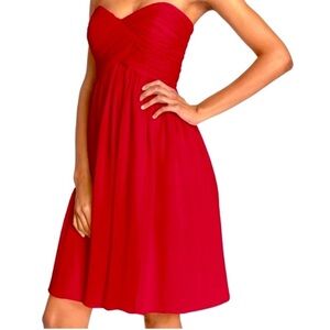 Donna Morgan Strapless Sweetheart Dress